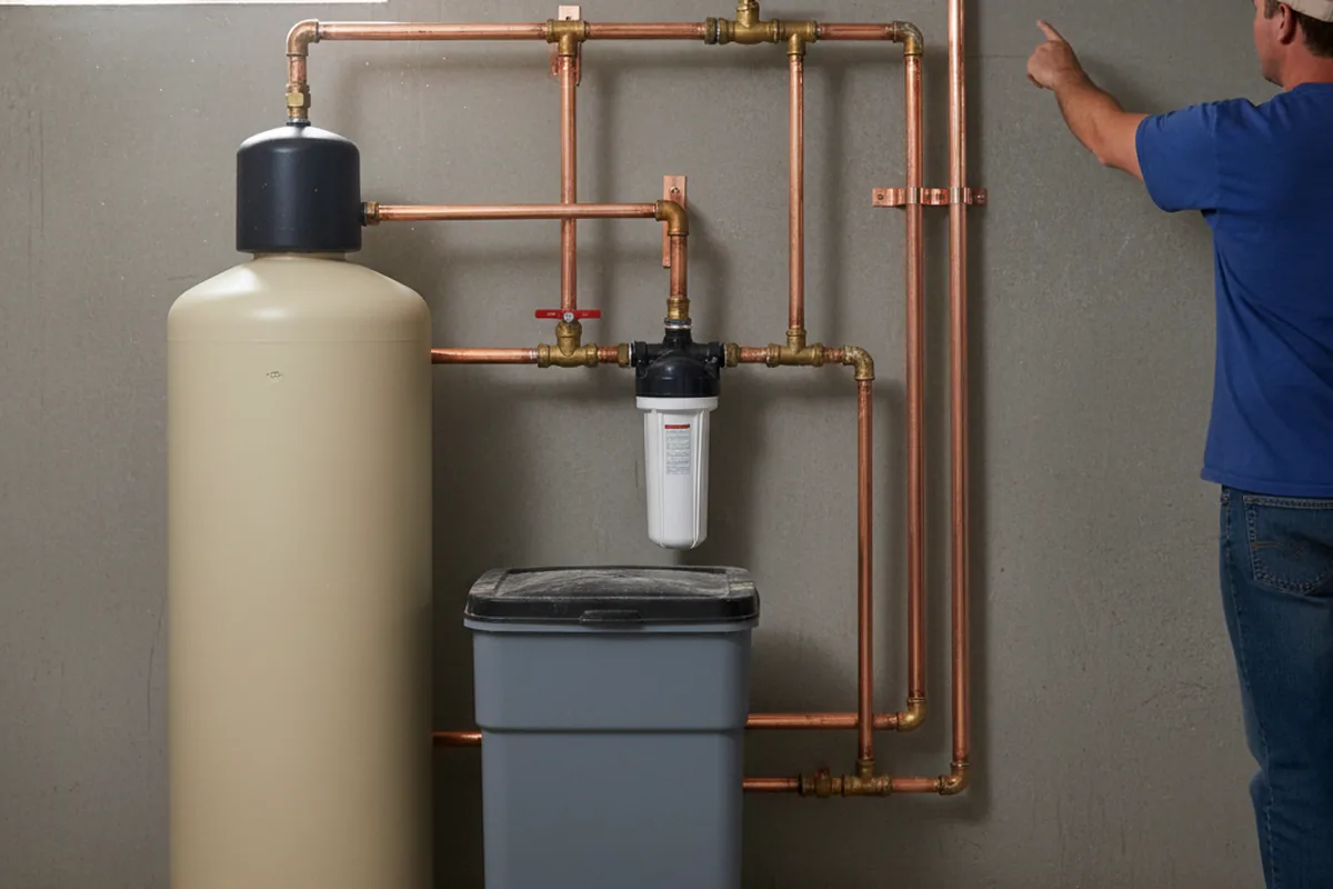 Whole-house water treatment system installed in College Point